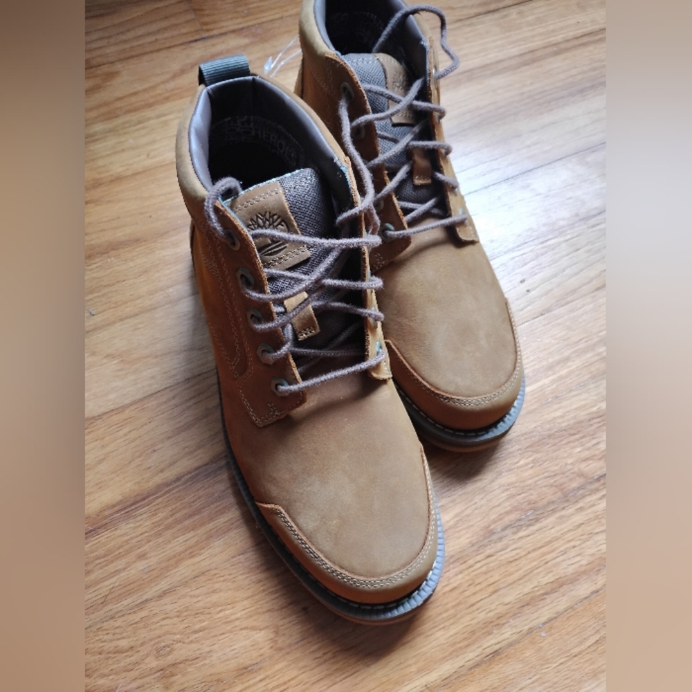 Timberland Wheat Brown Leather Boots